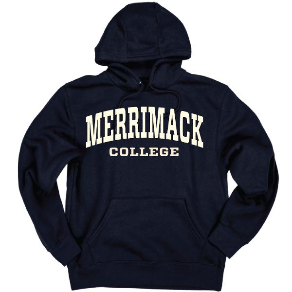 Navy Merrimack College Hamden Hood; $64.99