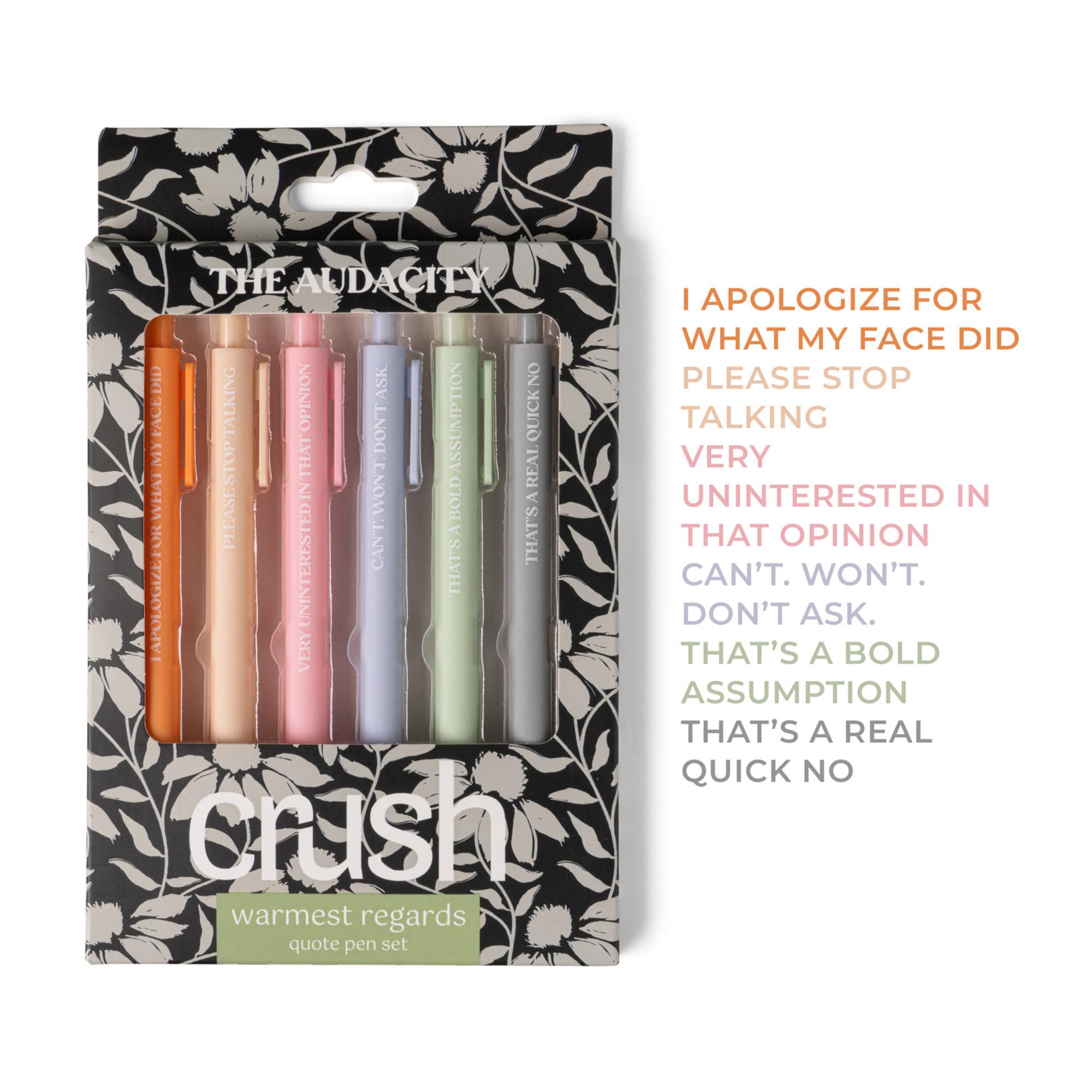 Product image 2 of 5 for CRUSH Quoteable Pen Set