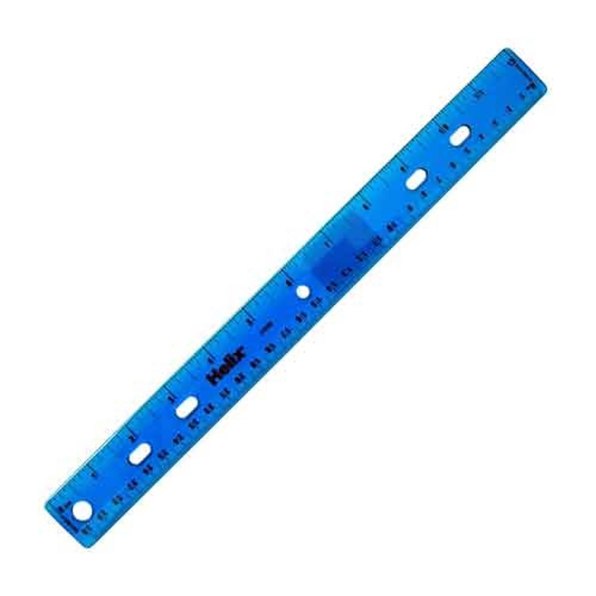 image of: RULER 12" PLASTIC