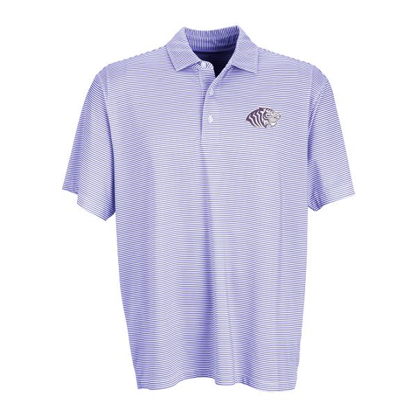 Ouachita Tigers Pro Tonal Micro-Stripe Polo; $84.99