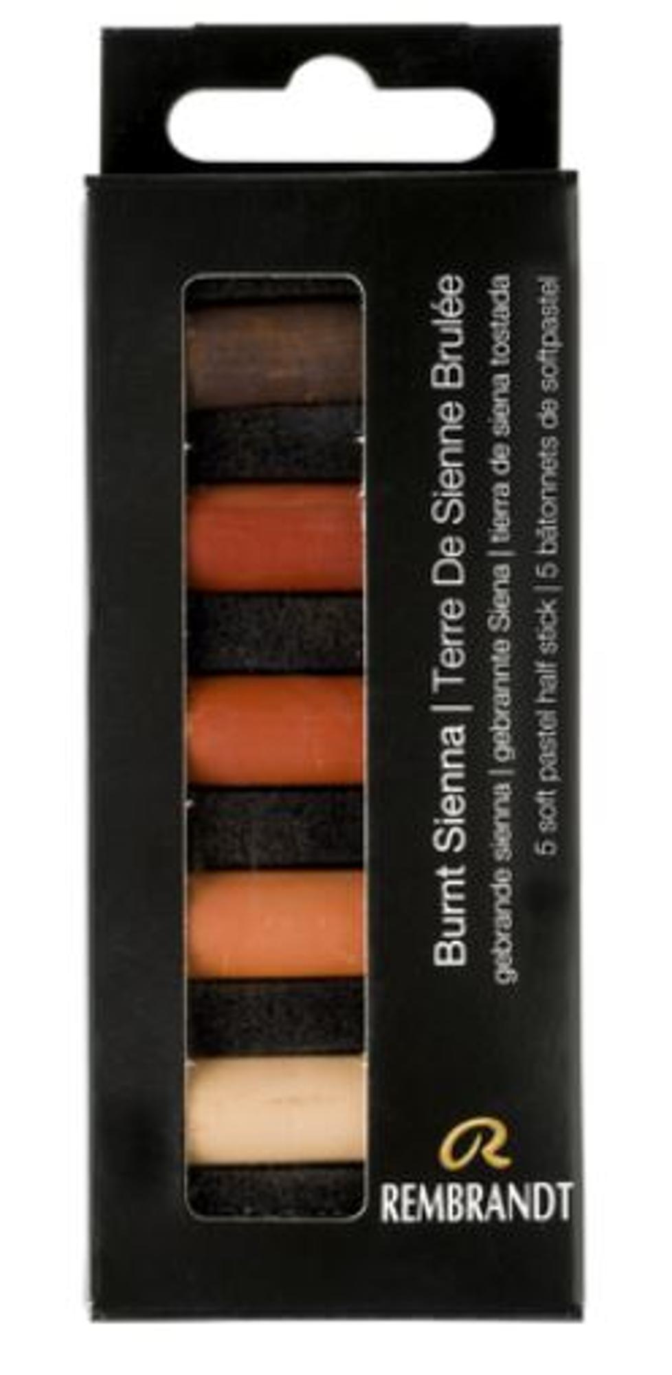 image of: Rembrandt Soft Pastels Half Stick Micro Sets of 5