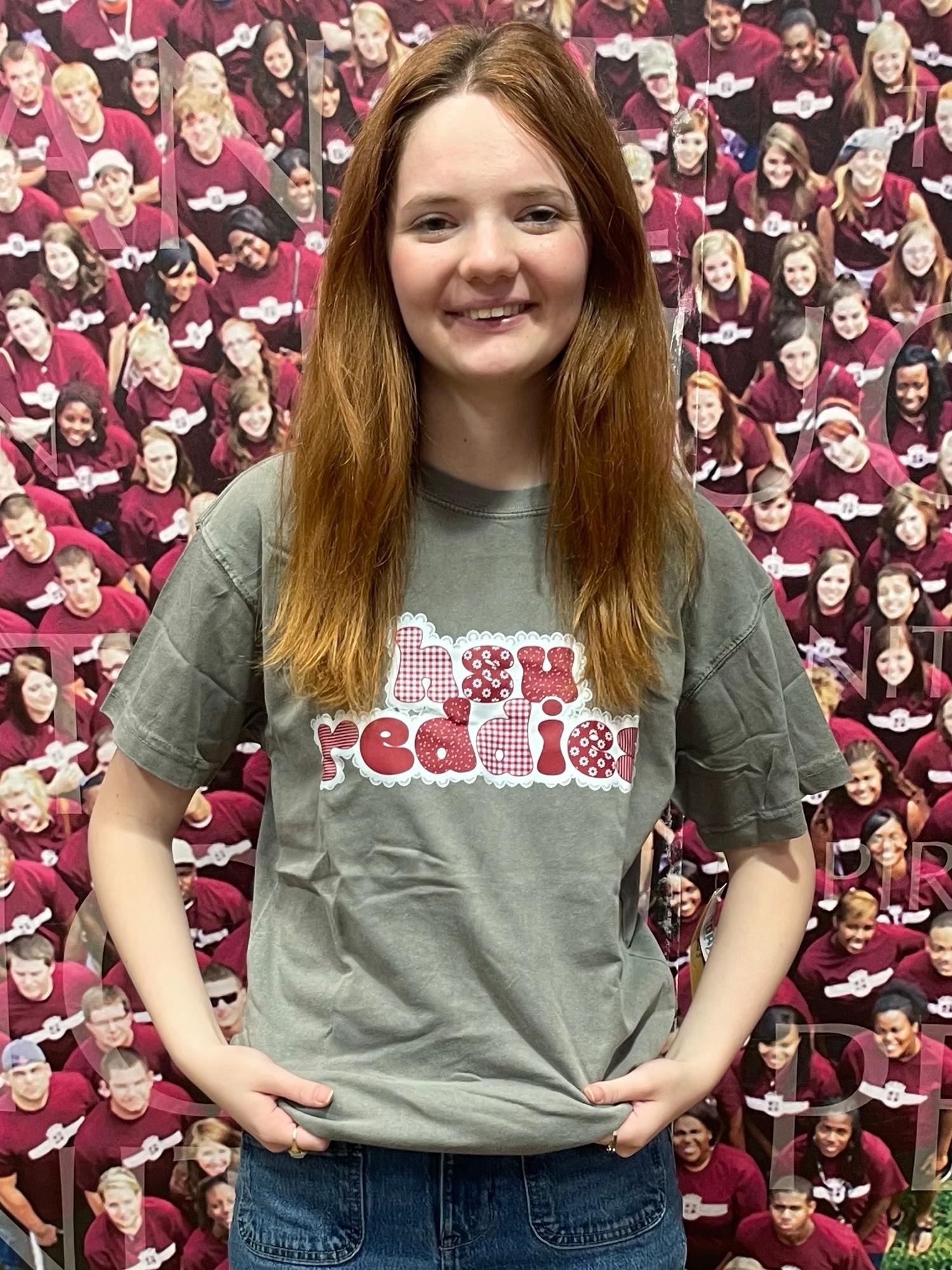 Product image 2 of 2 for HSU Reddies Patterned Coastal Color Tee