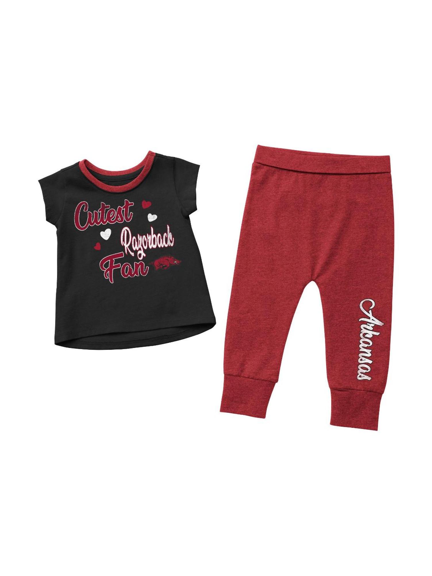 Product image 3 of 5 for Arkansas Razorbacks Infant Girls Bikini Bottom Set- Crimson