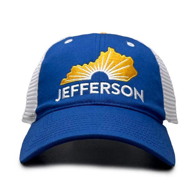 KJCTC HAT G180 TRUCKER STATE LOGO; $29.99
