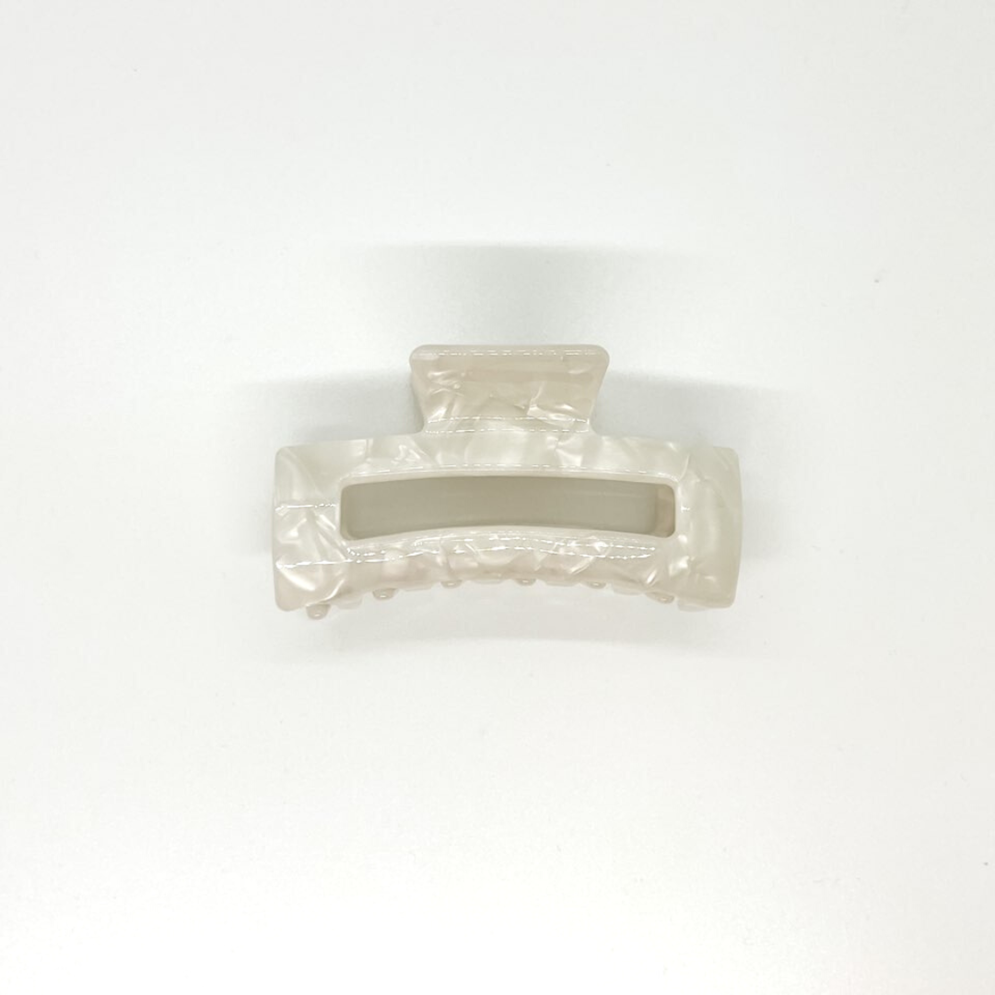 image of: Tortoise Cream Gameday Hair Claw Clip