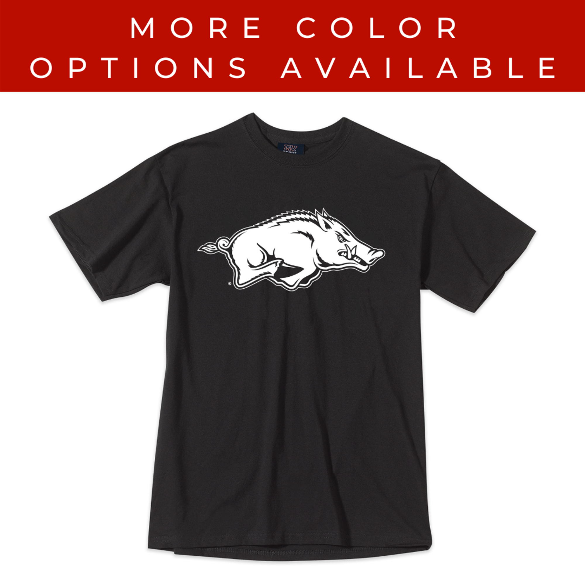 image of: zz Arkansas Razorbacks Running Hog Short Sleeve Tee