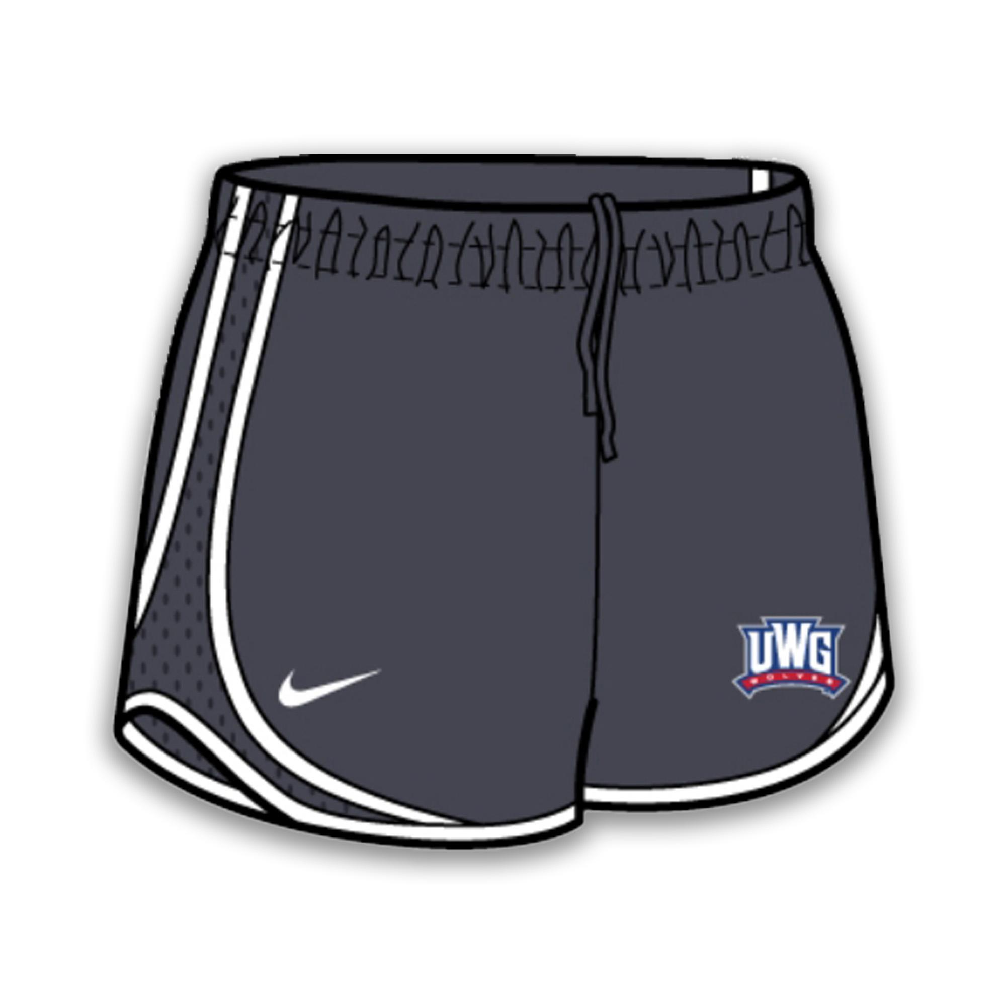 image of: ATHLETICS LOGO NIKE TEMPO SHORT