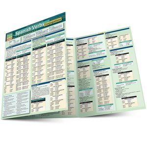 Cover image for SPANISH VERBS: CONJUGATIONS LAMINATED STUDY GUIDE