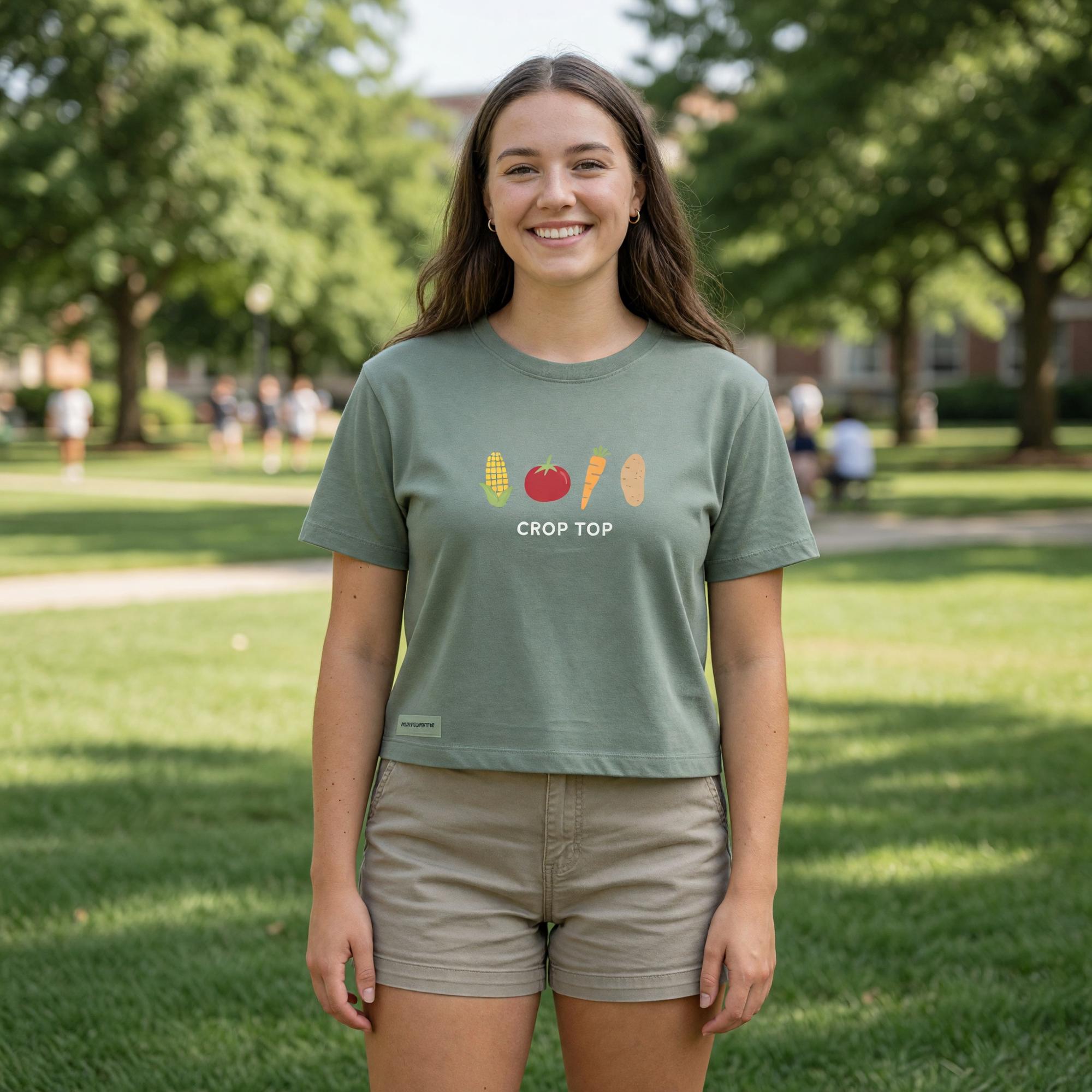 Product image 2 of 4 for Life is Good Crop Shirt