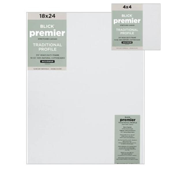 Blick Premier Stretched Canvas; $5.99
