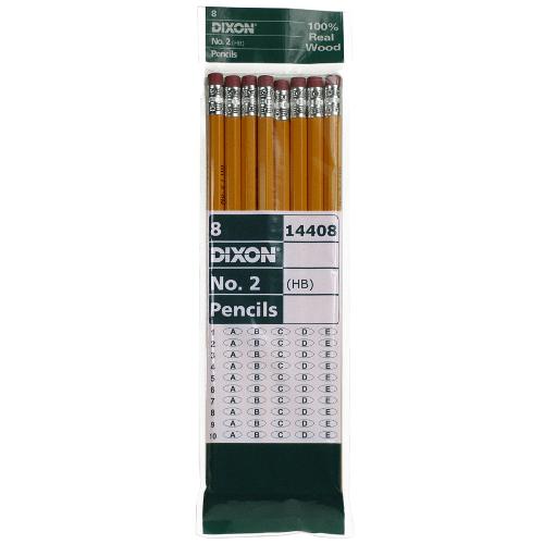 Dixon No.2 Pencils 8pk; $3.09