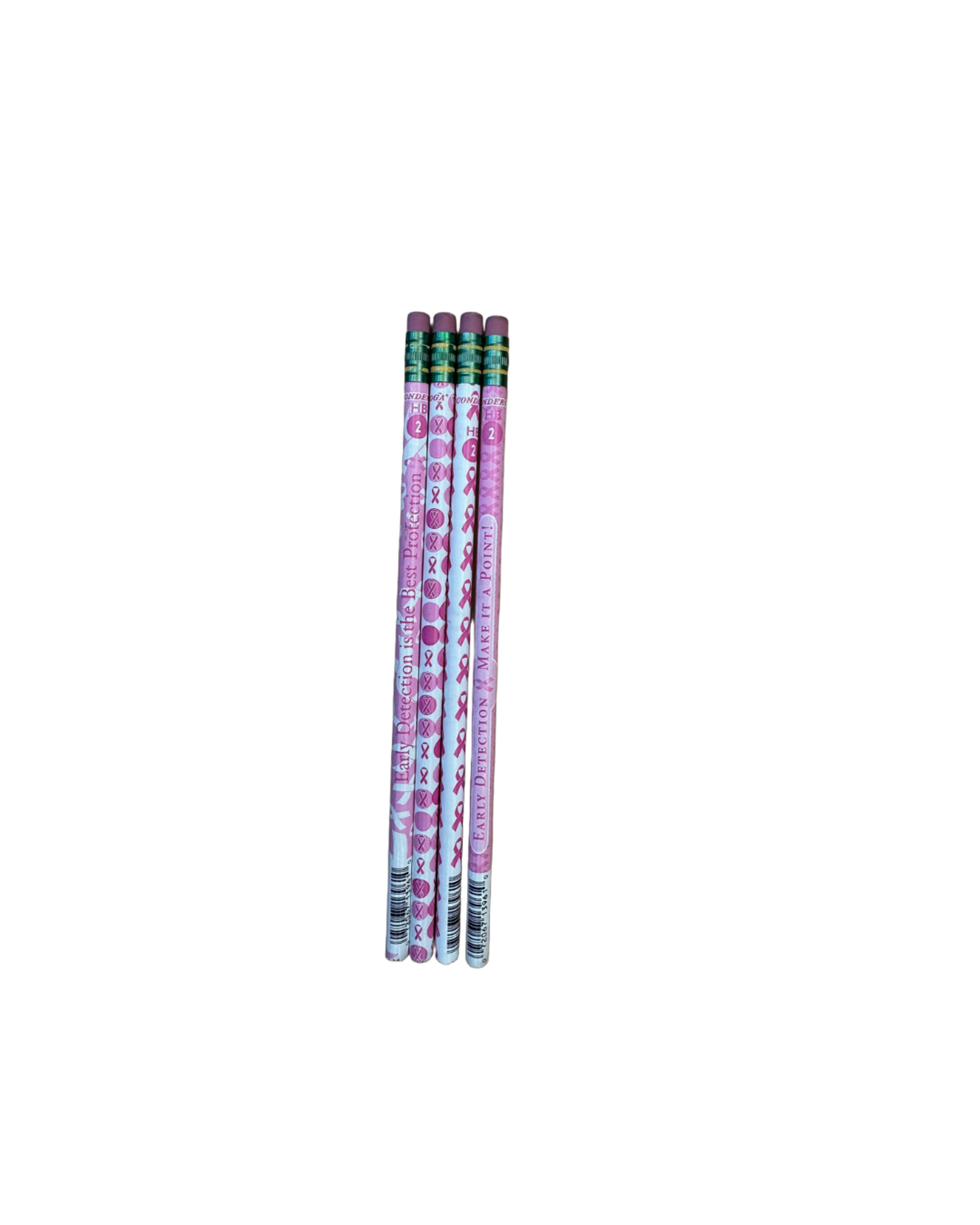 image of: TICONDEROGA PENCIL TUB, BREAST CANCER, 96 PIECES