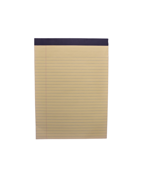 CANARY LEGAL PAD 8.5x11.75 50/SHT; $2.79