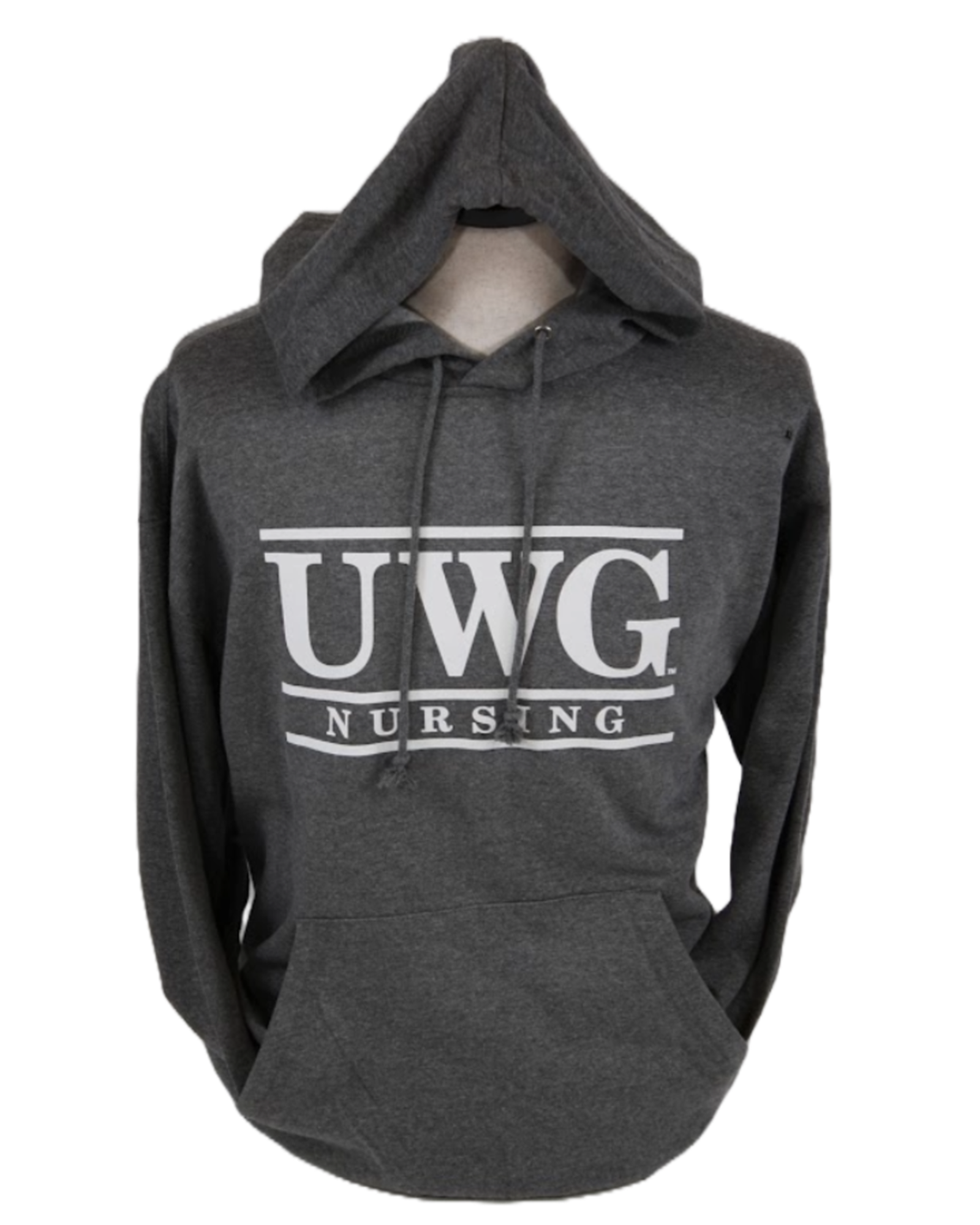 Variant 2 of 2 for UWG TEXT NURSING BAR HOODIE