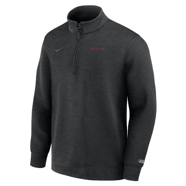 Santa Clara Broncos Nike Dri-FIT Coach Half Zip Jacket, Black; $115.00