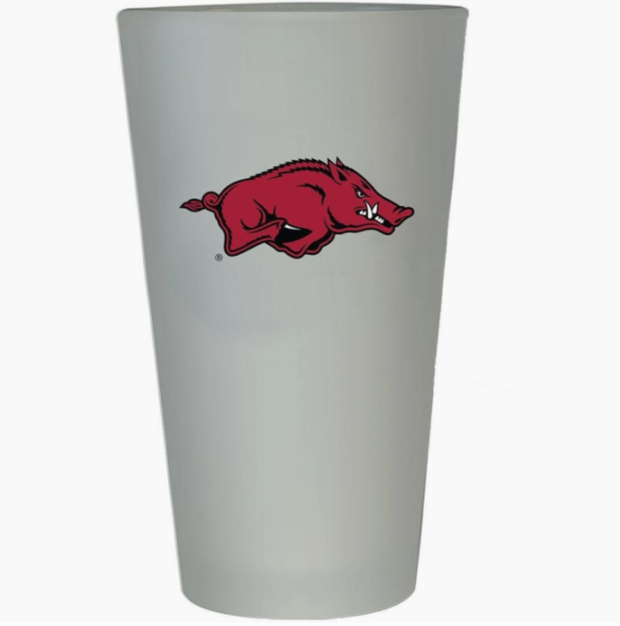 image of: Arkansas Razorbacks Frosted Pint Glass - 16oz