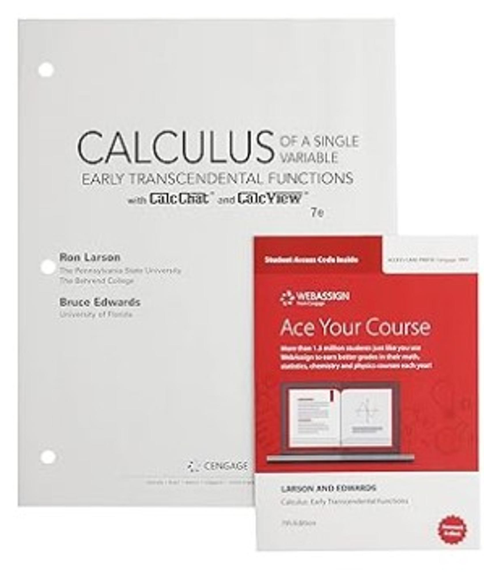 Cover image for -Larson / PreCalculus Looseleaf w/ WebAssign Access Card 7e
