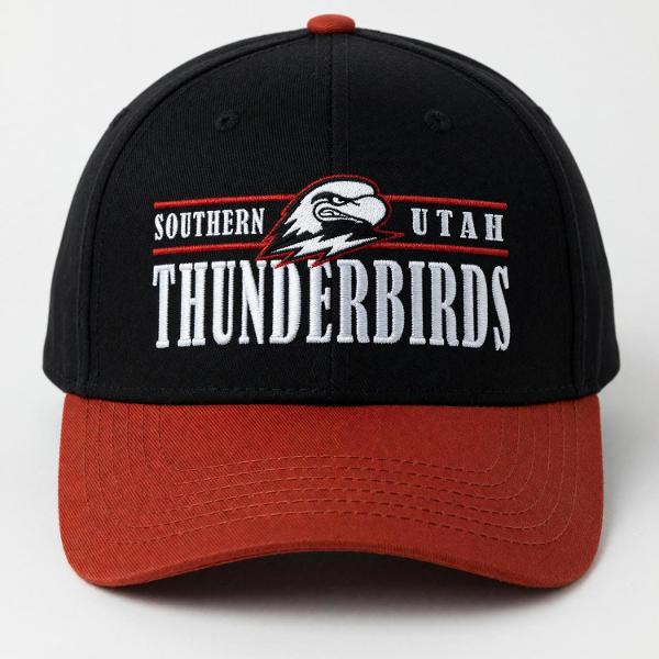 CAPX HAT BLACK RED SOU THOR THUNDERBIRDS; $30.00
