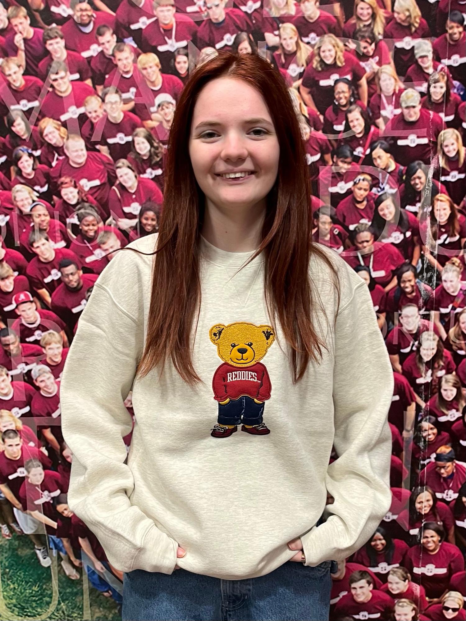 Product image 3 of 4 for Reddies Teddy Bear Big Cotton Tumbled Crew