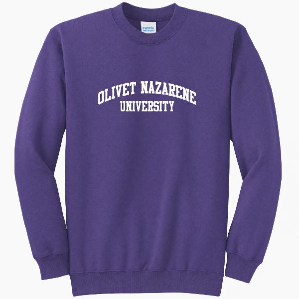 Core Fleece Full Name Crewneck; $24.99