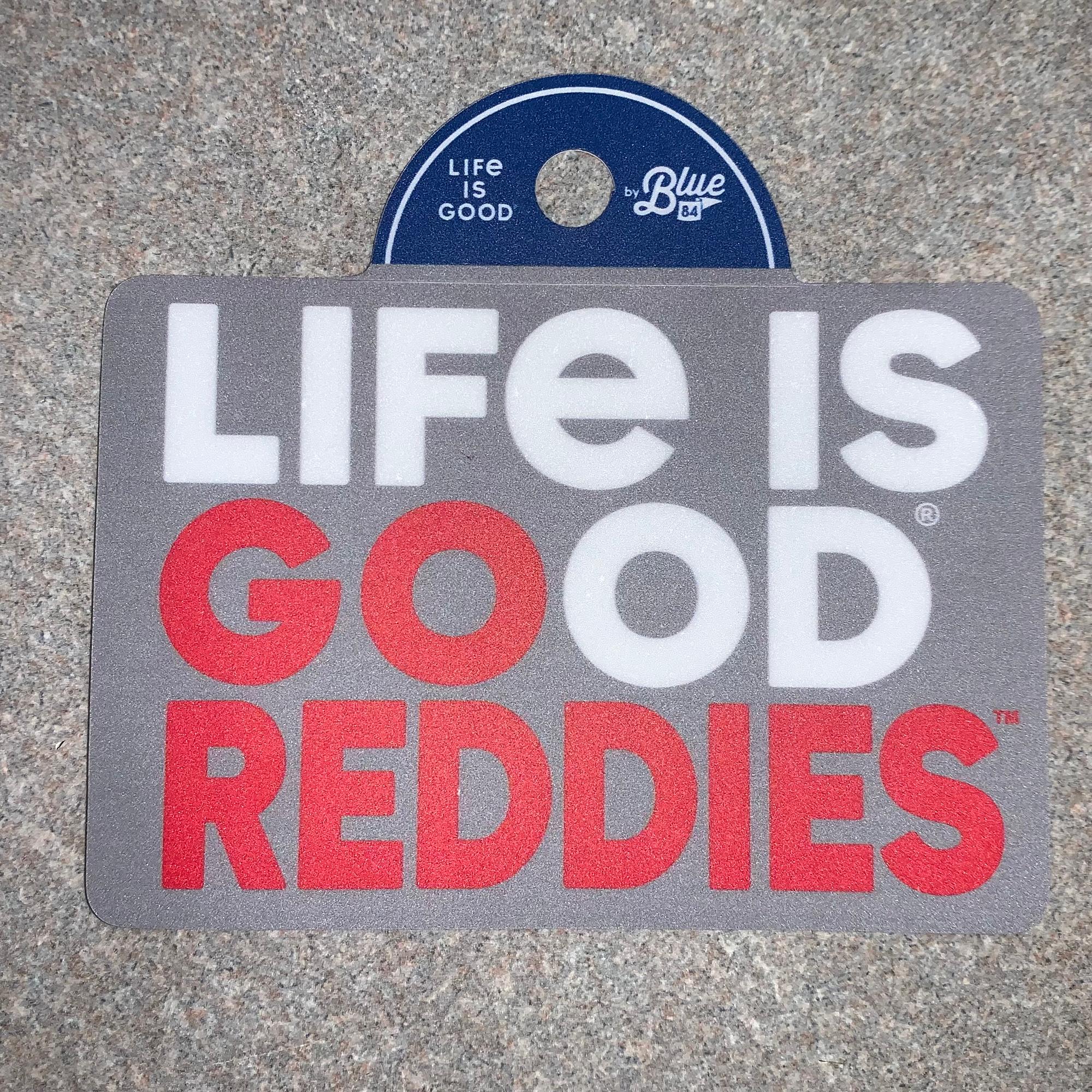 image of: Life is Good Stacked Sticker