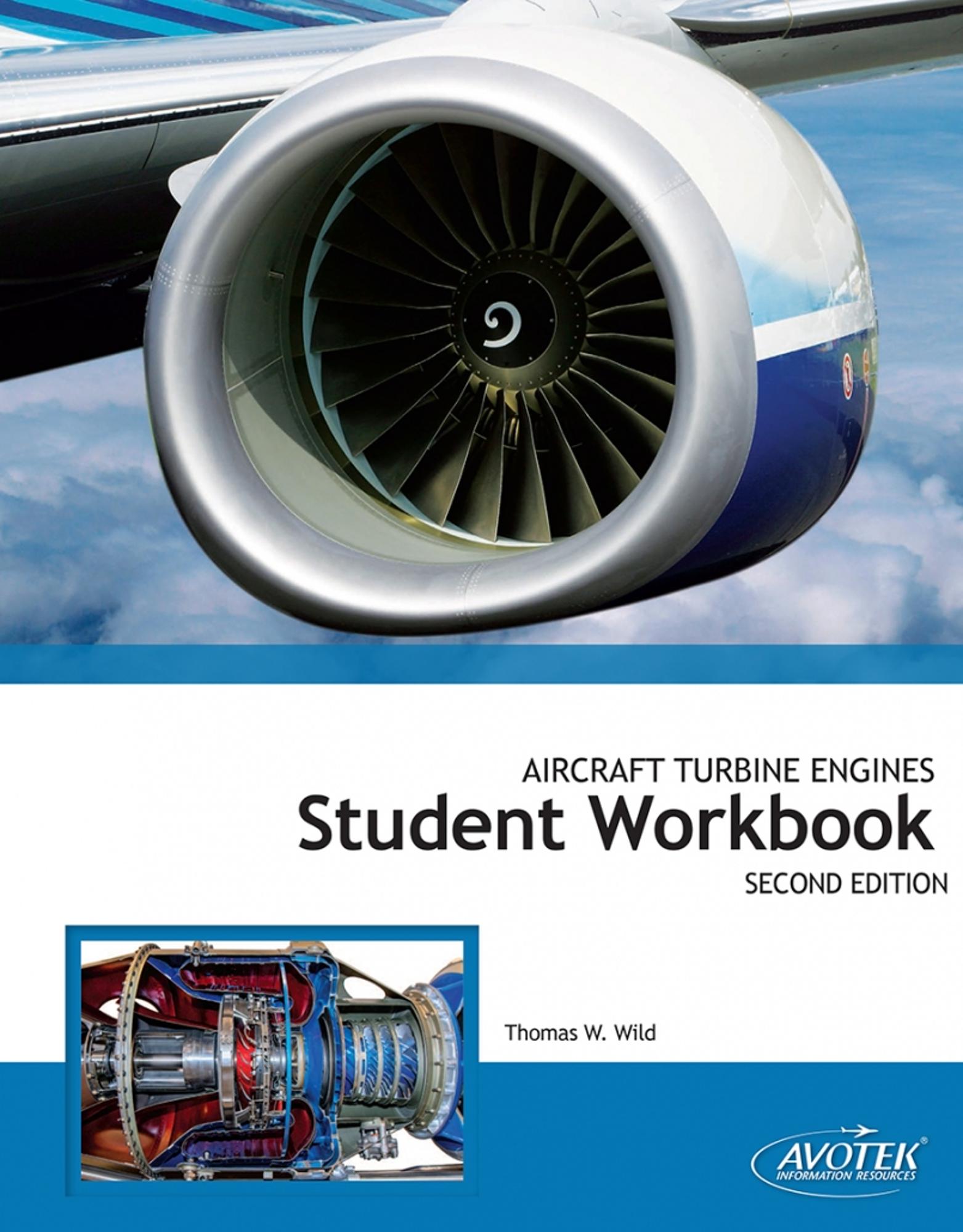 Cover image for Aircraft Turbine Engine Workbook T-TURENG-0202