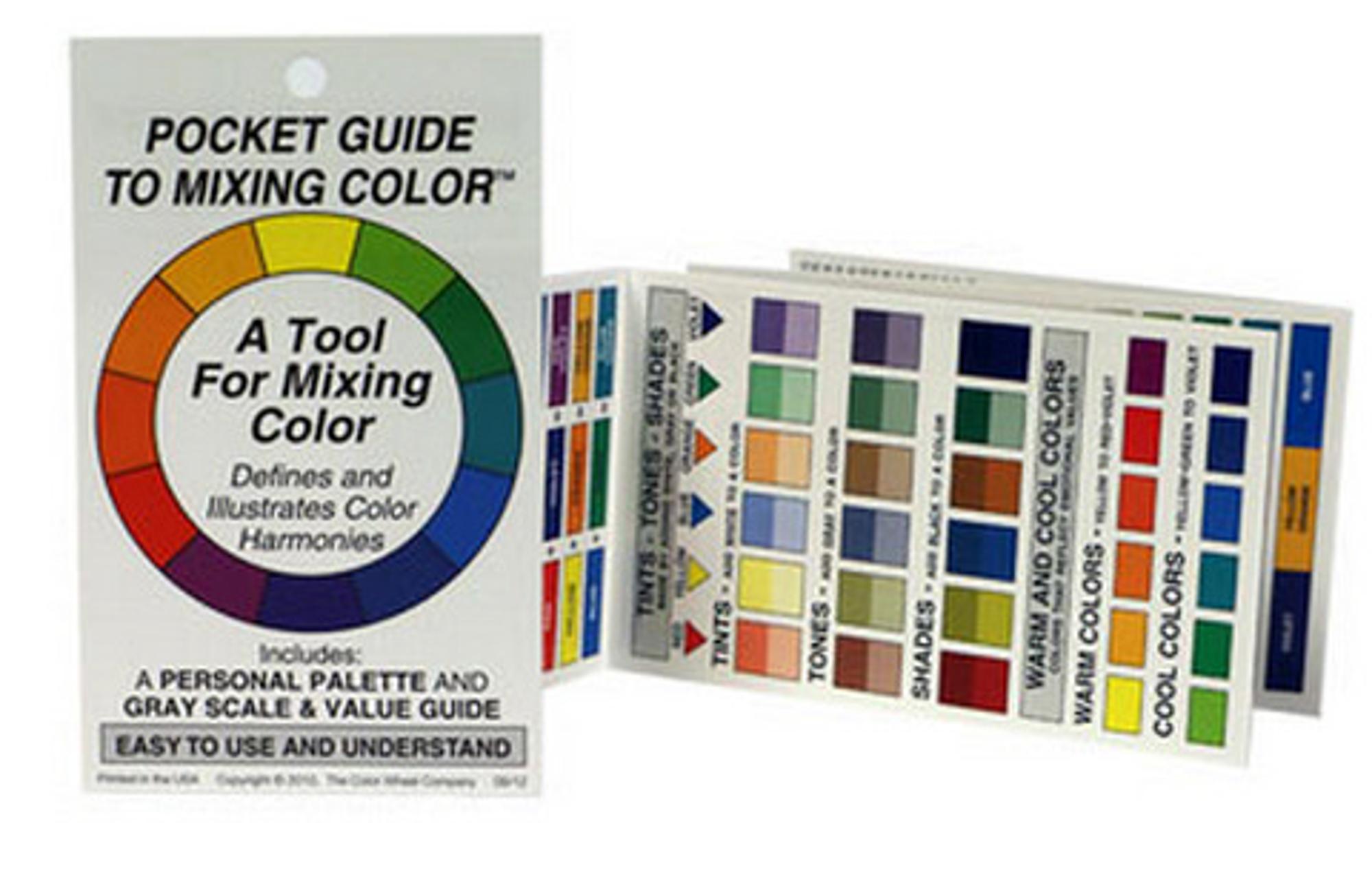 image of: POCKET MIXING COLOR GUIDE