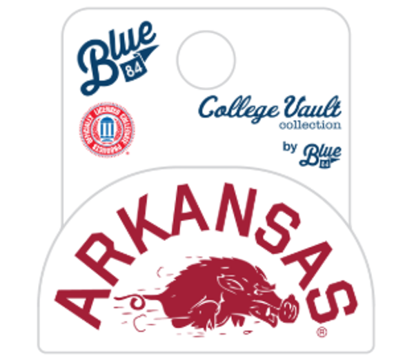 Arkansas Razorbacks Arched Slobber Hog Decal; $3.99