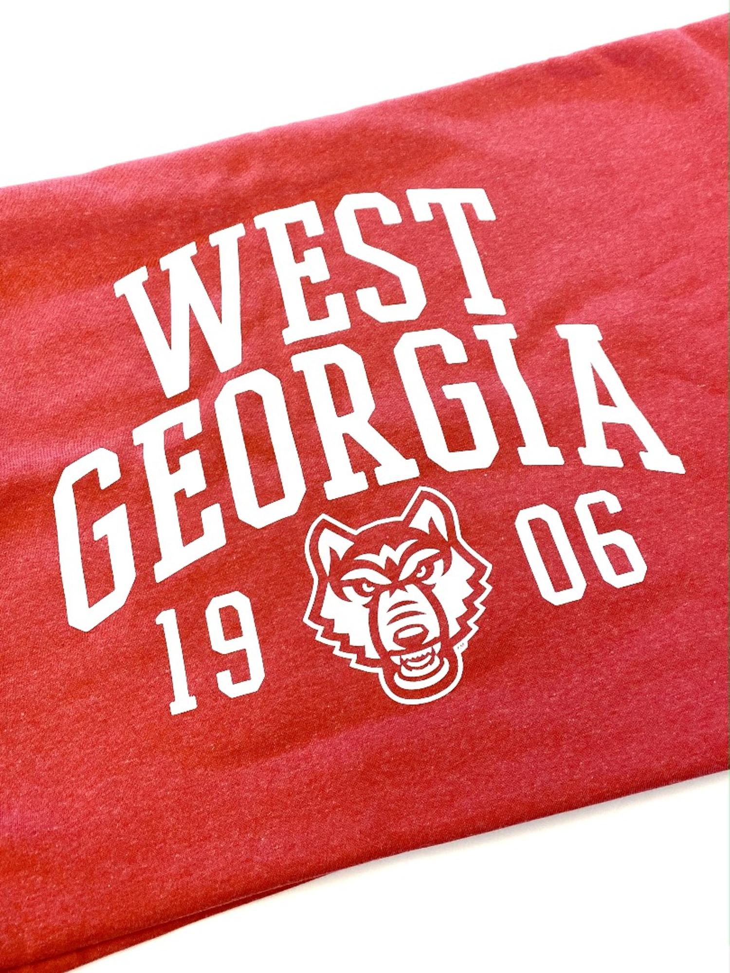 image of: WEST GA-WOLF HEAD SWEATSHIRT BLANKET