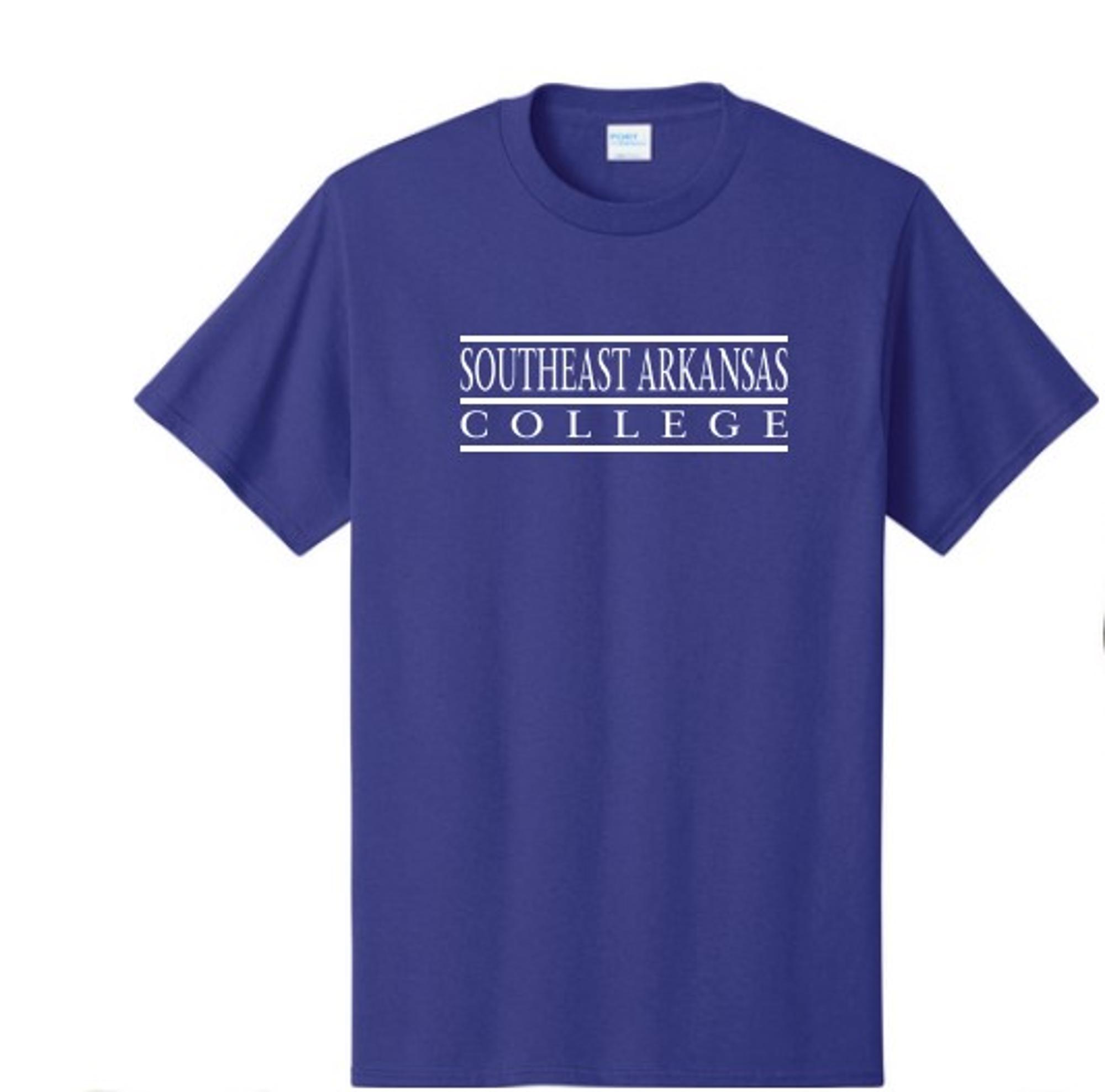 Variant 2 of 3 for Southeast Arkansas College Bar Short Sleeve Tee