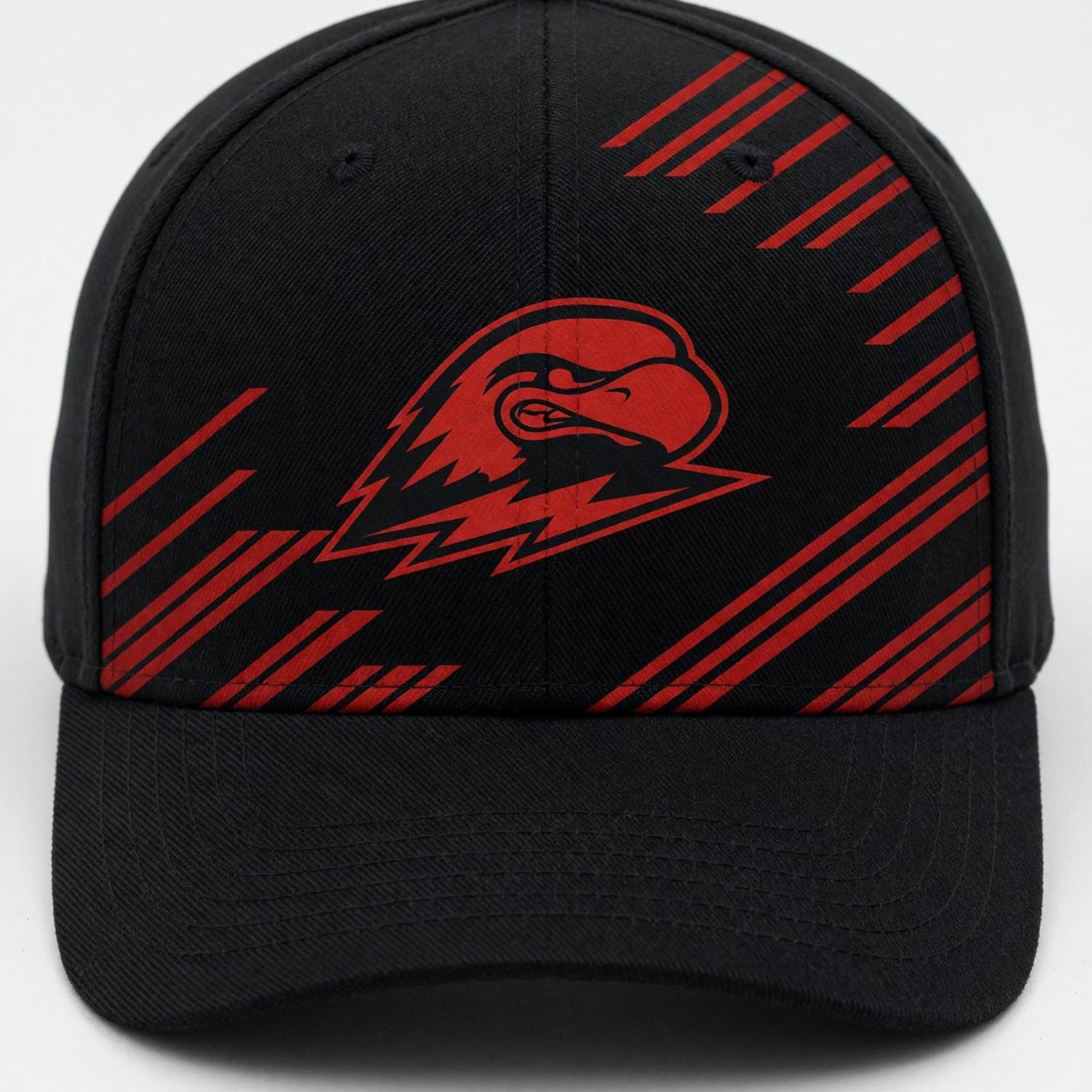 Product image 1 of 1 for CAPX HAT COMET BLACK RED/THOR FITTED