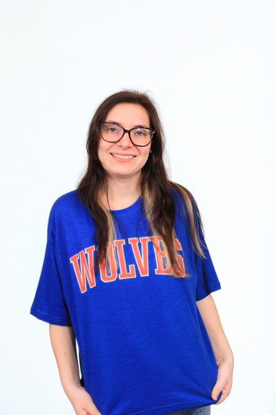 WOLVES ARCH ROYAL OVERSIZED SLUB TEE; $39.99