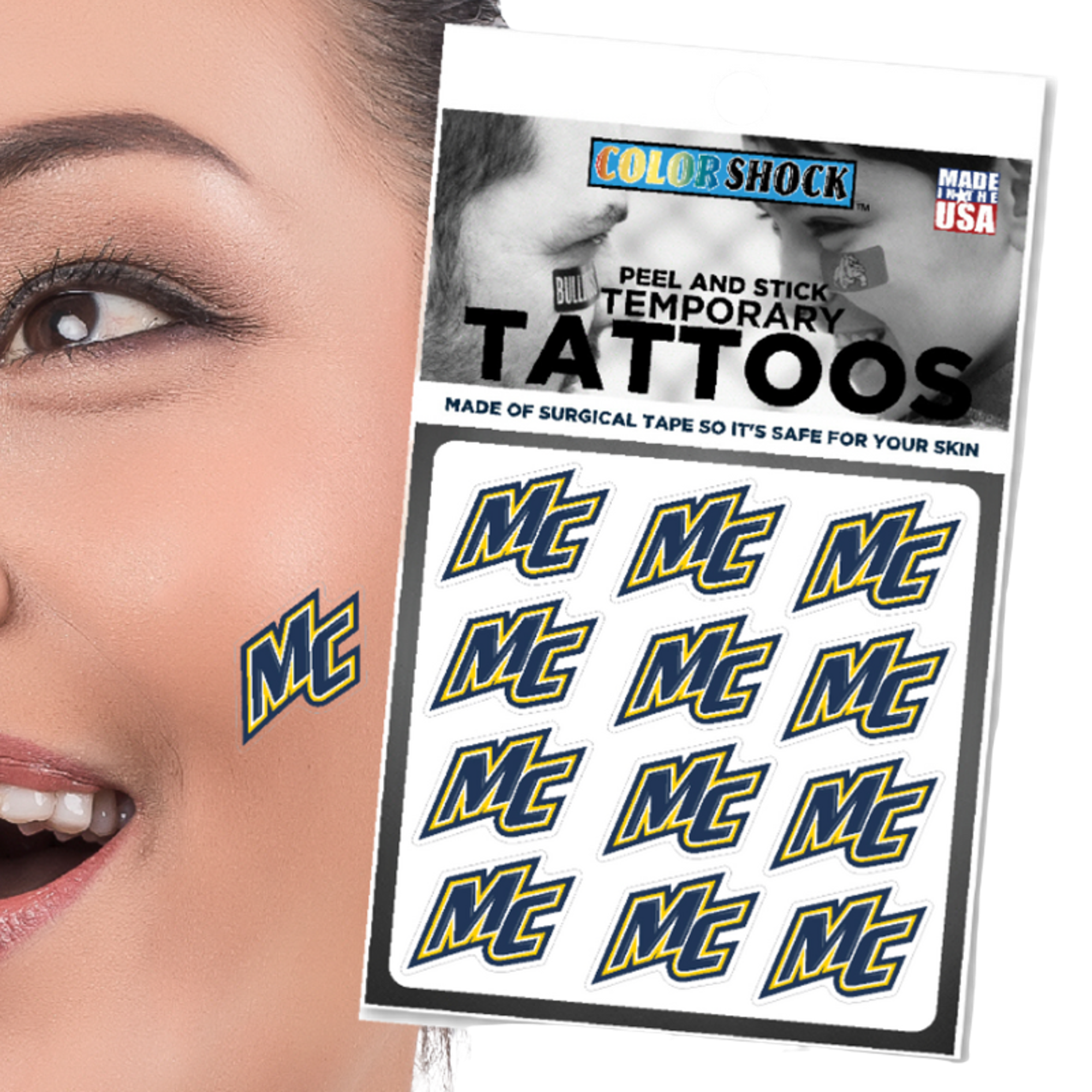 image of: MC Temporary Tattoos