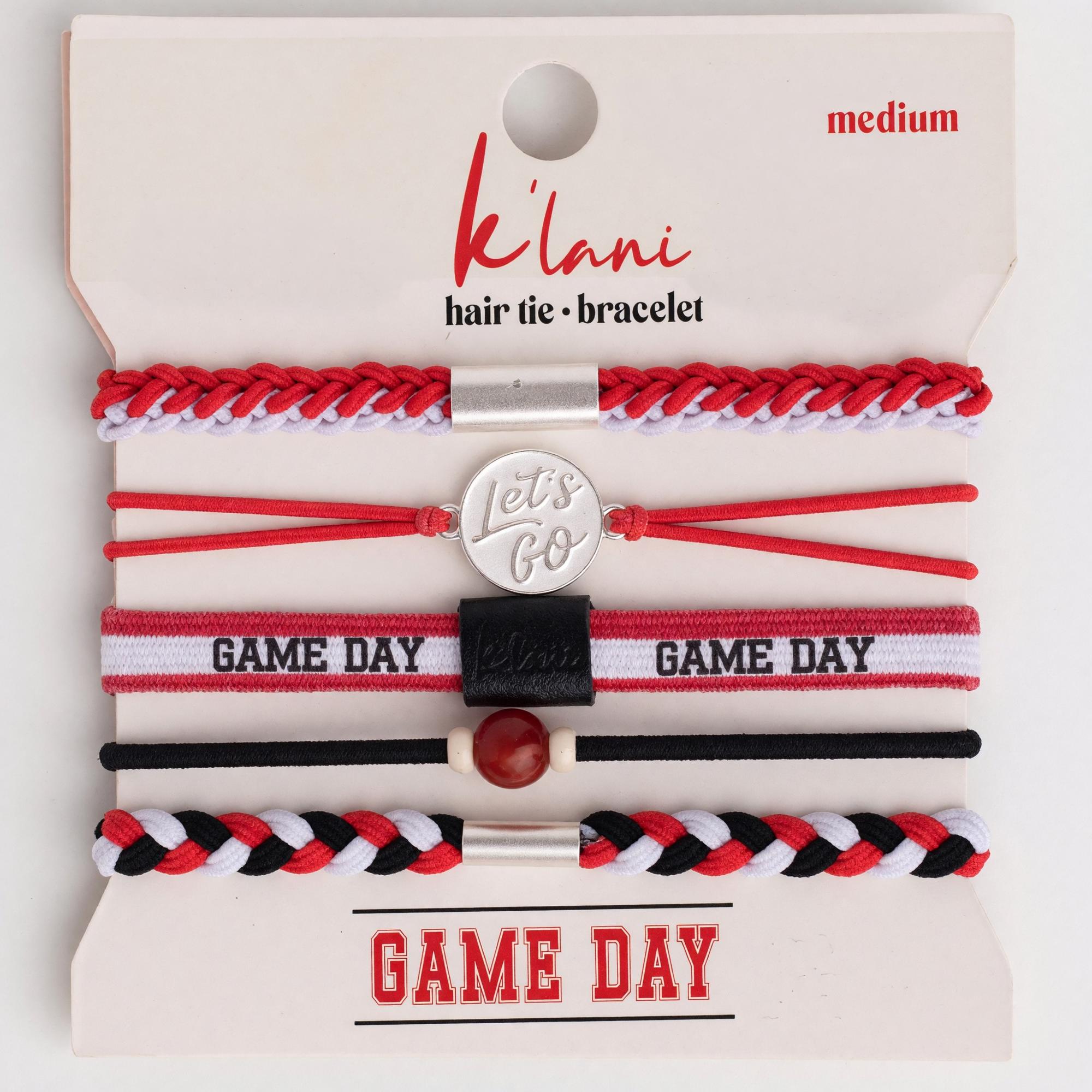 Product image 1 of 8 for K'lani Hair Tie & Bracelet SUU Game day