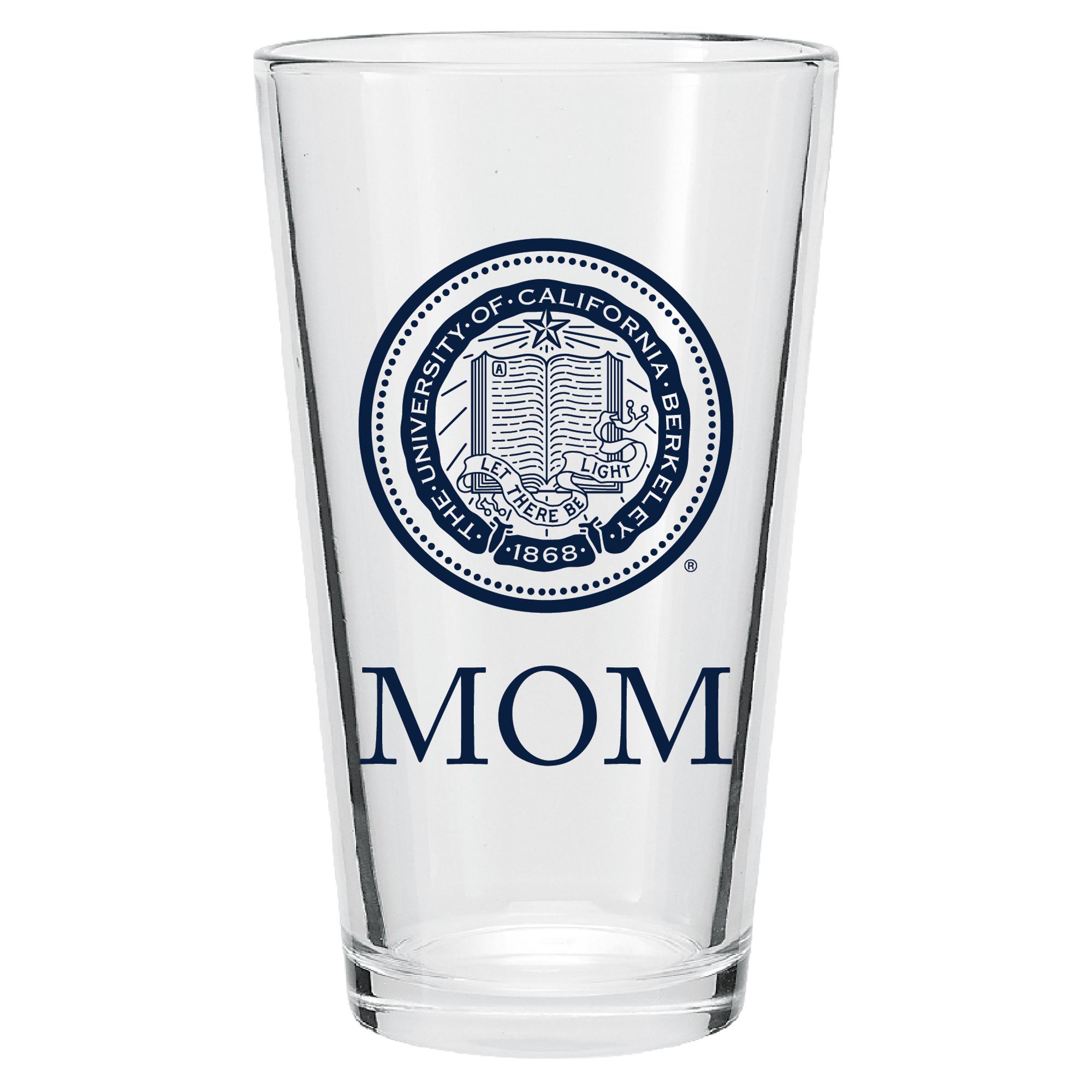 Mom Berkeley Seal Pint Glass Cal Student Store