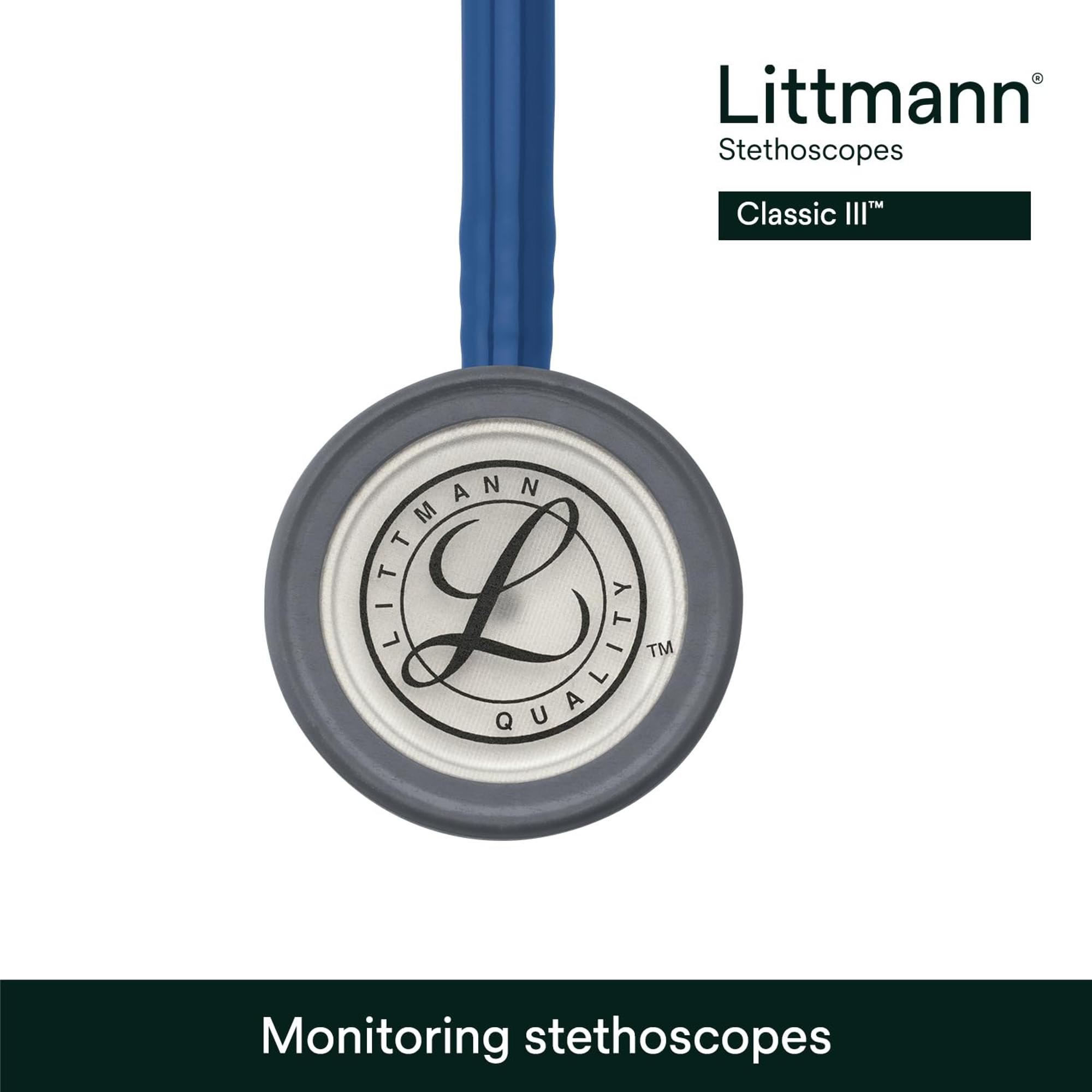 Product image 3 of 4 for ACQ 3M LITTMANN CLASSIC STETHOSCOPE - NAVY BLUE
