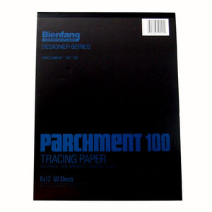 image of: Bienfang Parchment 100 Tracing Paper 9x12