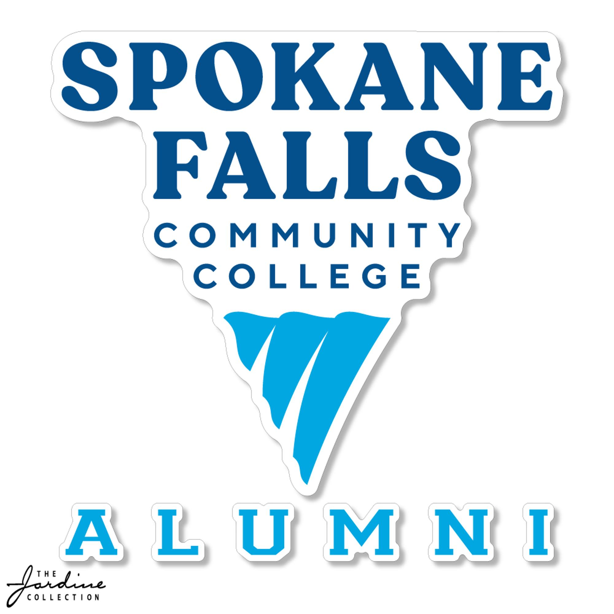 image of: SFCC 6" VINYL DECAL FALLS ALUMNI