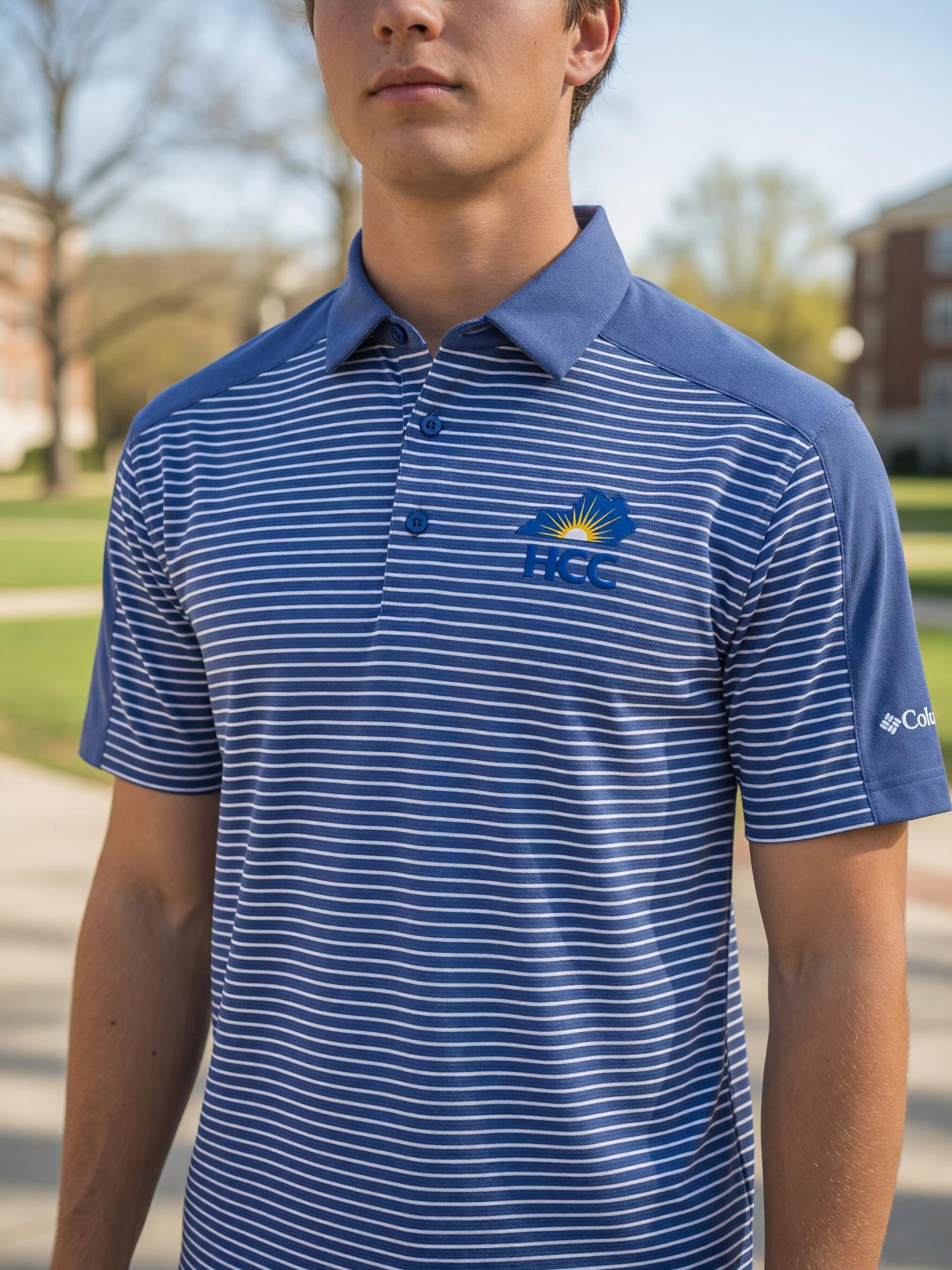 Product image 3 of 4 for KHECC POLO IN CONTENTION STRIPE