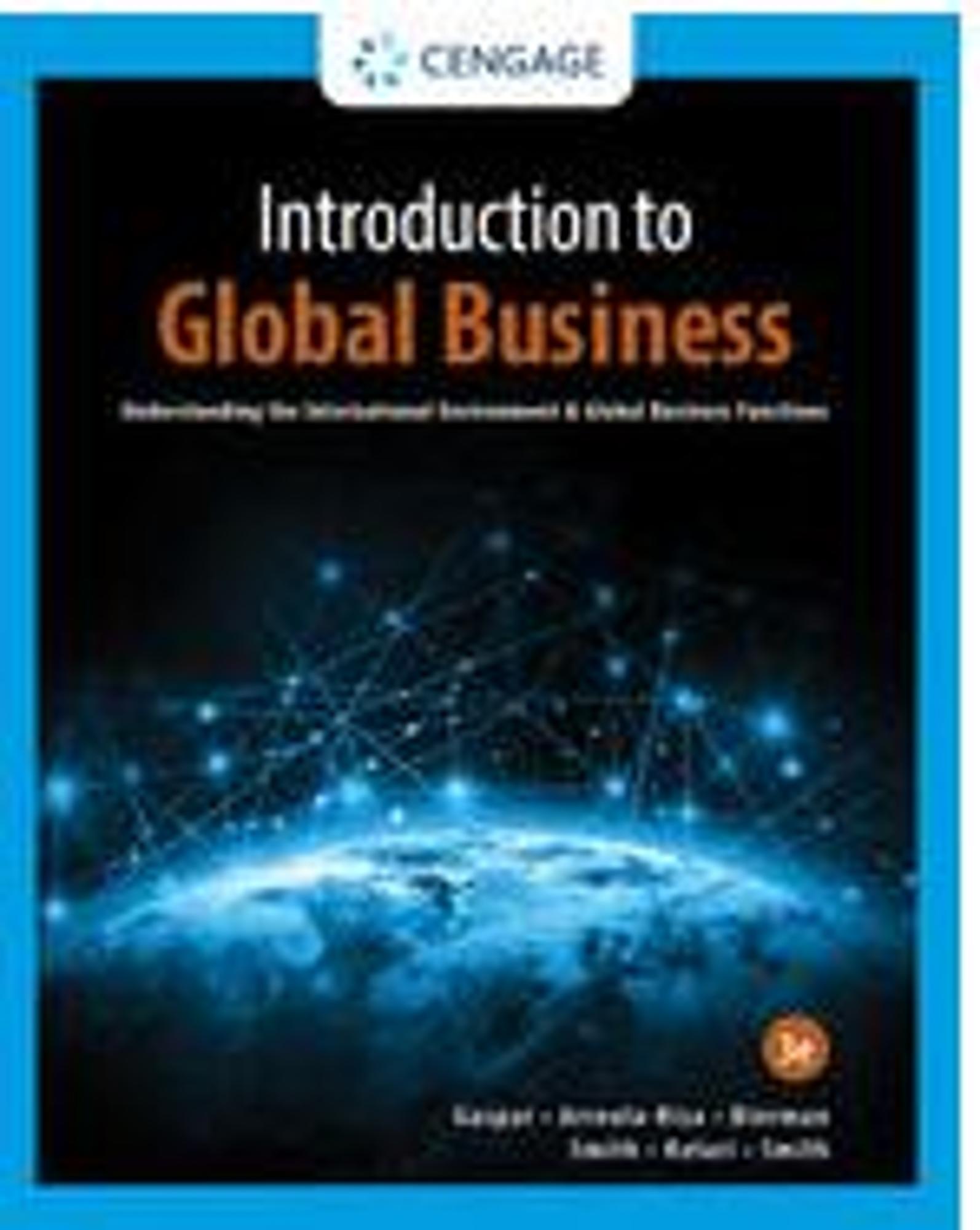 Cover image for GASPAR / INTRO to GLOBAL BUSINESS - LooseLeaf - w/Access Card 3rd ED