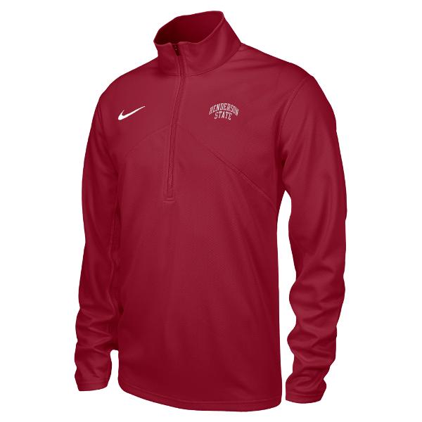 Henderson State Nike Dri-Fit Training 1/4 Zip; $89.99