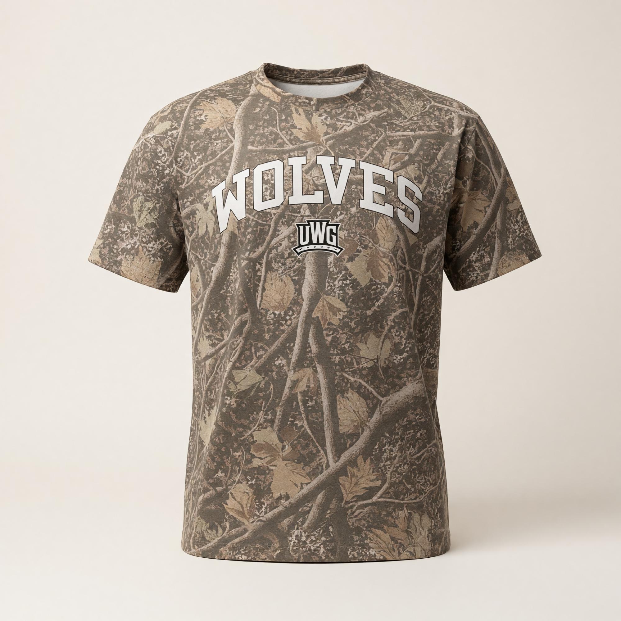 Product image 1 of 3 for CAMO WOLVES FOUNDATION TEE