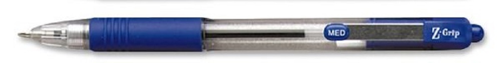 image of: Zebra Z Grip Pen Blue