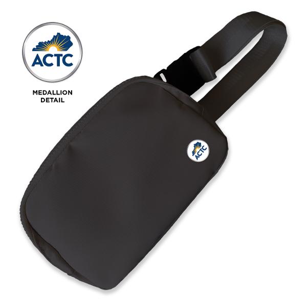 KACTC BELT BAG W/MEDALLION; $29.99