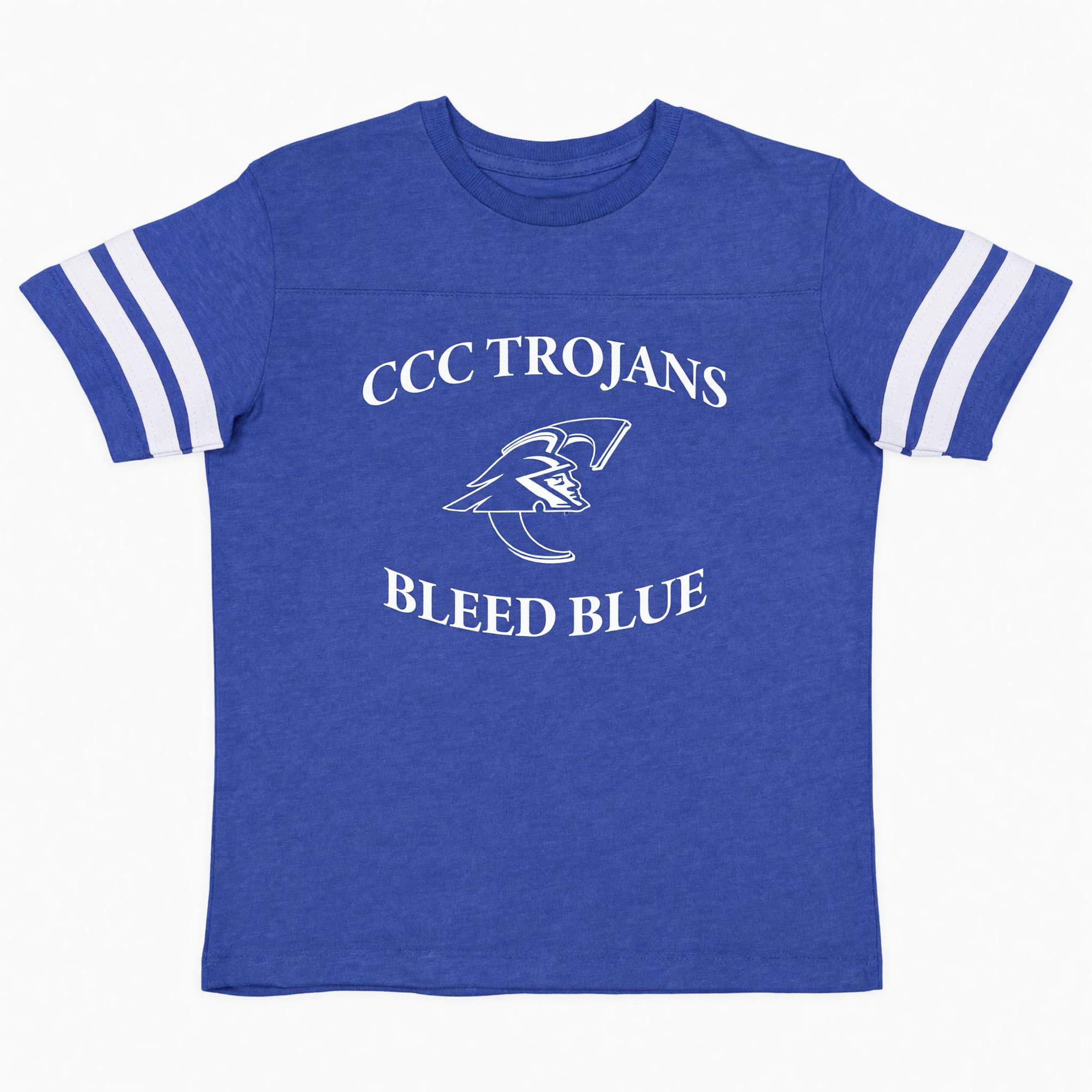 Product image 1 of 1 for CCC Bleed Blue Toddler Tee