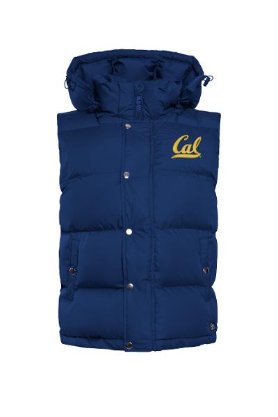 Women's Puffer Vest Cal Logo; $179.00