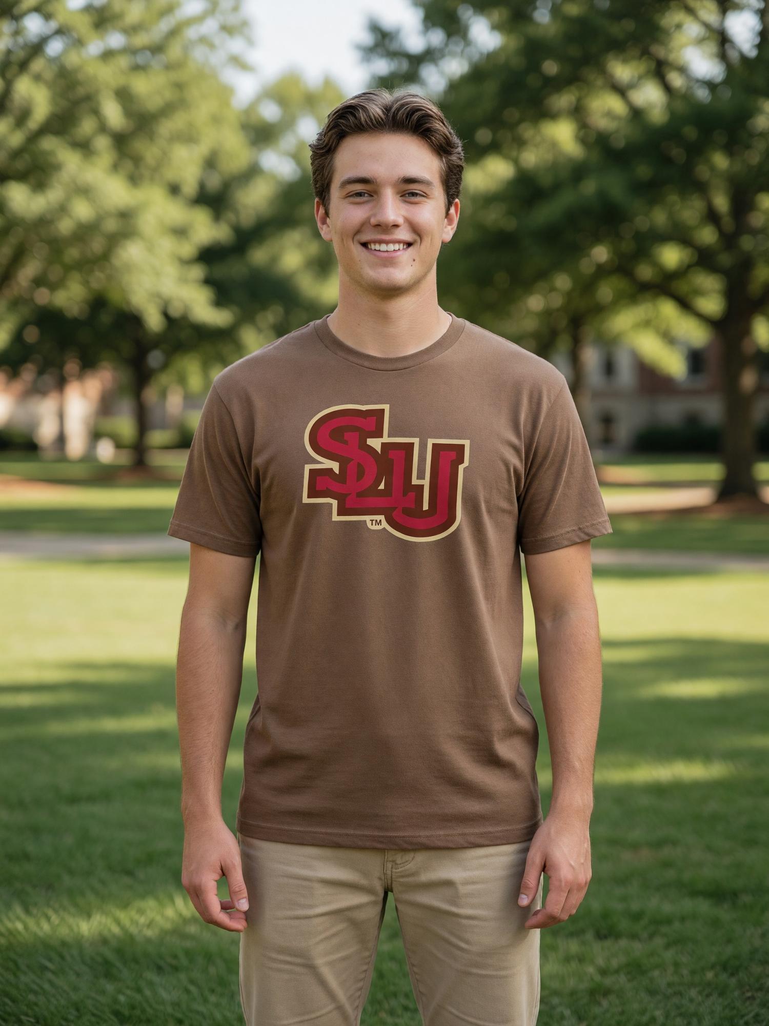 Product image 2 of 2 for Men's Comfort Wash Light Brown Tee