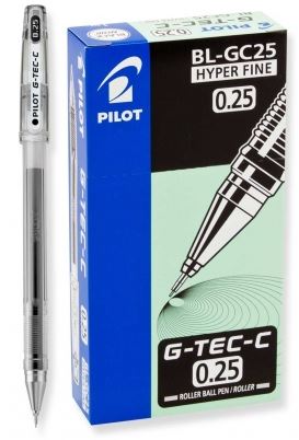 image of: G-Tec-C Roller Ball Hyper Fine .25mm