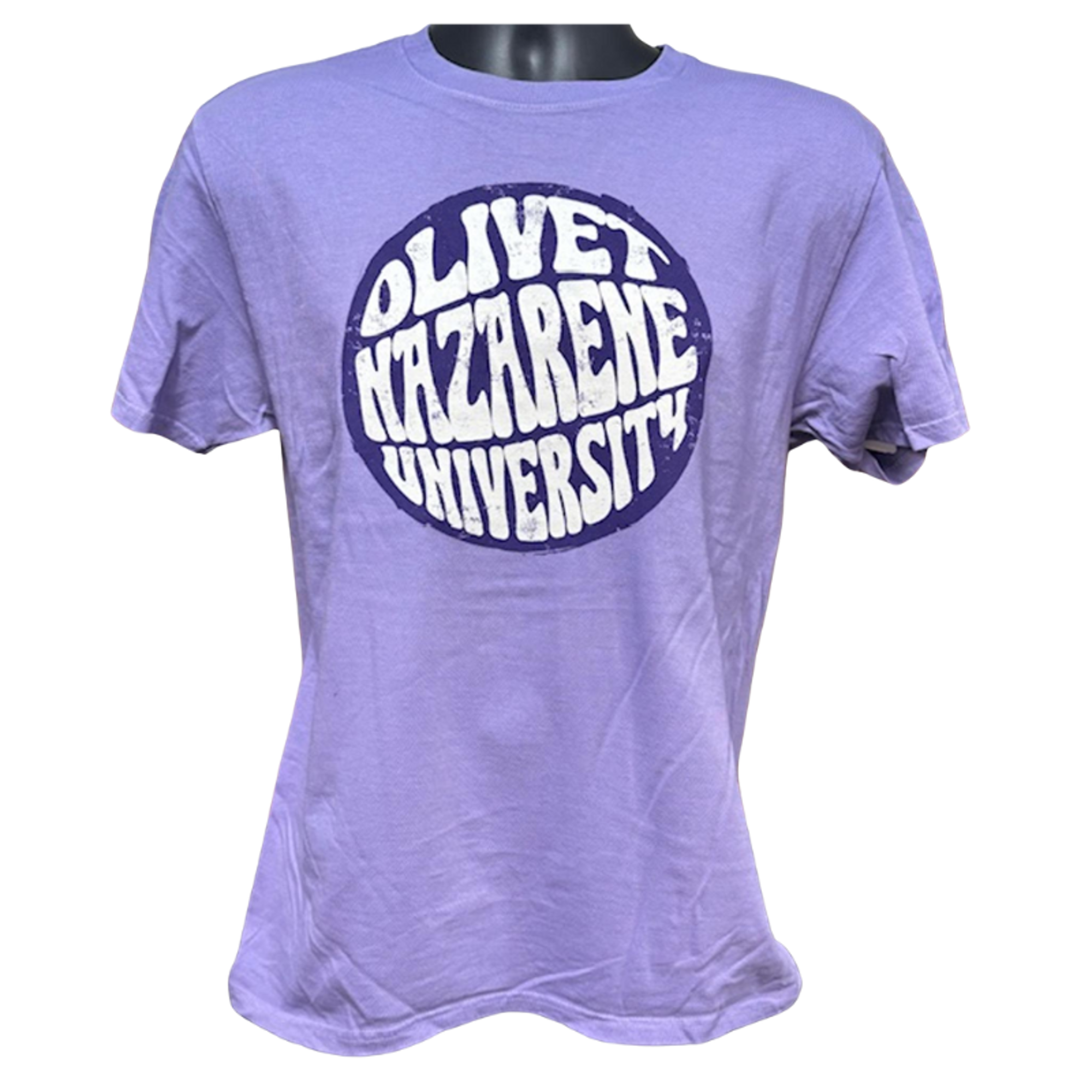 image of: Olivet Nazarene University Bubble Short Sleeve Tee, Amethyst