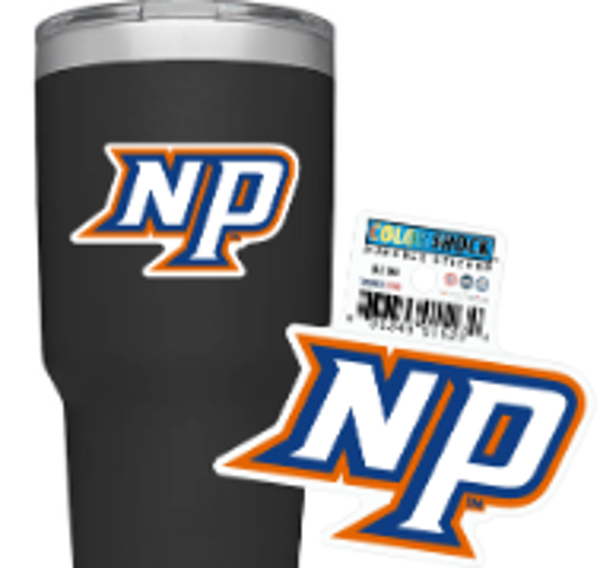 Textured Sticker - NP Logo; $2.99